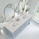 Serenity Blue / Eternal Jasmine Pearl - 3 Faucet Holes