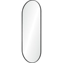 Renwil Ammar 60" Tall Oval Wall Mirror - Black