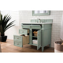 Sage Green / White Zeus - 3 Faucet Holes