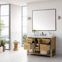 Light Natural Oak / Eternal Jasmine Pearl - 3 Faucet Holes