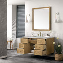 Light Natural Oak / Victorian Silver - 3 Faucet Holes
