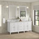 Bright White / Eternal Jasmine Pearl - 3 Faucet Holes