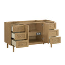 Light Natural Oak / No Countertop