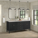 Carbon Oak / Eternal Jasmine Pearl - 3 Faucet Holes