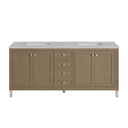 Walnut Whisper / Eternal Jasmine Pearl - 3 Faucet Holes