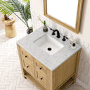 Light Natural Oak / Eternal Jasmine Pearl - 3 Faucet Holes