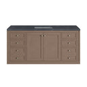 Walnut Whisper / Charcoal Soapstone - 3 Faucet Holes