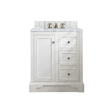 Carrara White - 3 Faucet Holes