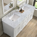 Bright White / Carrara White - 3 Faucet Holes