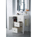 Bright White / White Zeus - 3 Faucet Holes