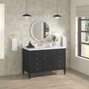 Carbon Oak / White Zeus - 1 Faucet Hole