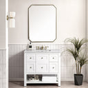 Bright White / No Countertop