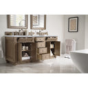 Whitewashed Walnut / Carrara White - 3 Faucet Holes