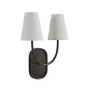 Renwil Megara 15.5" Height Wall Sconce - Brown