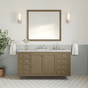 Walnut Whisper / Eternal Jasmine Pearl - 3 Faucet Holes