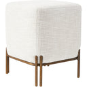 Renwil Meline Indoor Iron Stool - Antique Brass