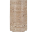 Renwil I xora 25" Tall Plated Antique Brushed Brass Iron Table Lamp with Drum Linen Shade