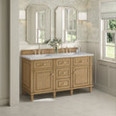 Light Natural Oak / Victorian Silver - 3 Faucet Holes