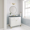 Glossy White / Parisien Bleu - 3 Faucet Holes
