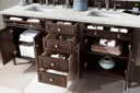 Burnished Mahogany / Eternal Jasmine Pearl - 3 Faucet Holes