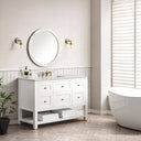 Bright White / Eternal Jasmine Pearl - 3 Faucet Holes