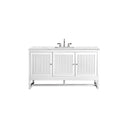 Glossy White / Ethereal Noctis - 3 Faucet Holes