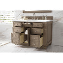 Whitewashed Walnut / White Zeus - 3 Faucet Holes