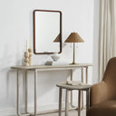 Renwil Tacna 30" H x 22" W Wall Mirror - Brown
