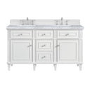 Bright White / Carrara White - 3 Faucet Holes