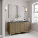 Walnut Whisper / Parisien Bleu - 3 Faucet Holes