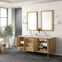 Light Natural Oak / Victorian Silver - 3 Faucet Holes