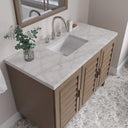 Whitewashed Walnut / Victorian Silver - 3 Faucet Holes