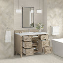 Whitewashed Oak / Ethereal Noctis - 3 Faucet Holes
