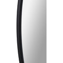 Renwil Claribel 30" Tall Round Wall Mirror - Black