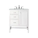 Glossy White / Ethereal Noctis - 3 Faucet Holes