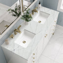 Glossy White / Ethereal Noctis - 3 Faucet Holes