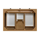 Light Natural Oak / White Zeus - 3 Faucet Holes