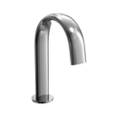 Toto Gooseneck AC Powered 0.5 GPM Touchless Bathroom Faucet with Mixing Valve - 20 Second Continuous Flow